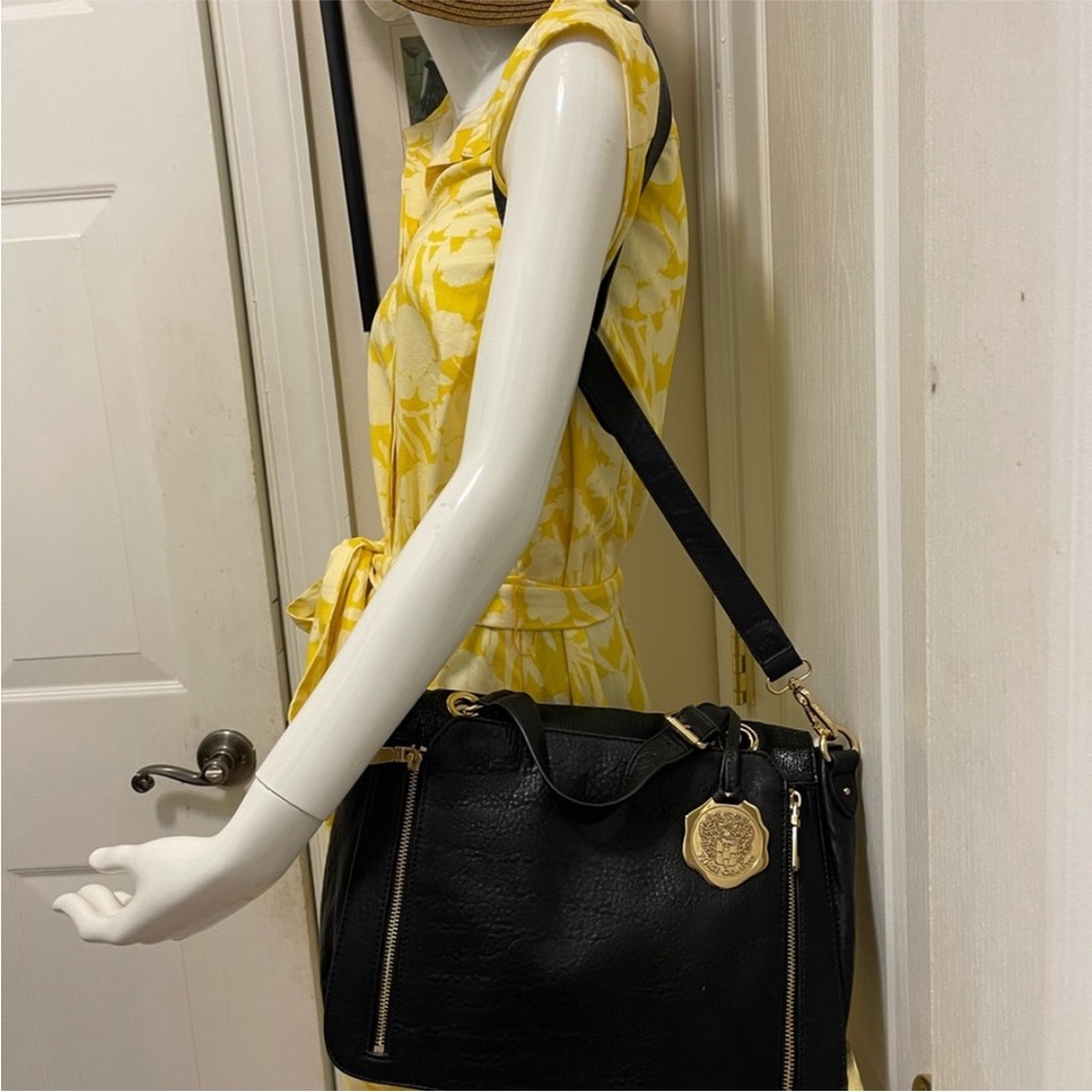 Vince Camuto's Stunning Leather Bag Can Be A Shoulder Bag Or Crossbody View 2